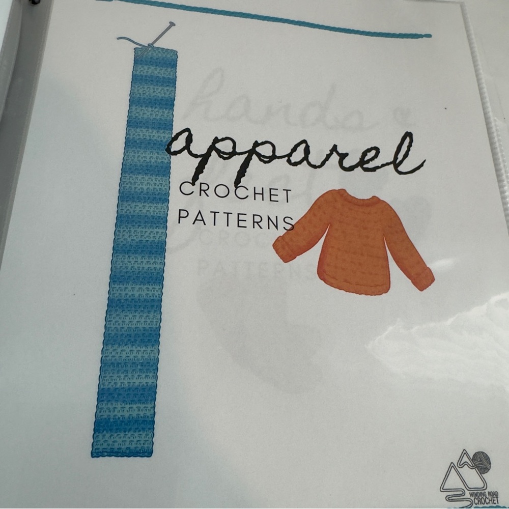 Crochet Project Binder With Over 40 Patterns - Picture 8 of 11